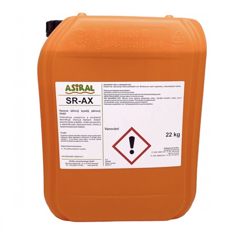 Produkt - SR-AX (Kyselý čistič)